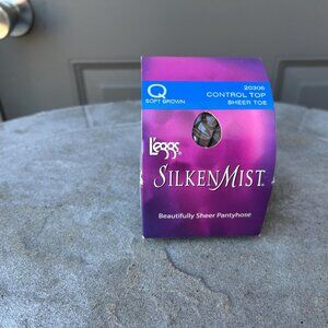 Leggs Silken Mist Control Top Sheer Toe